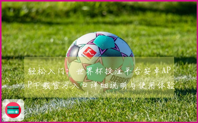 轻松入门：世界杯投注平台安卓APP下载官方入口详细说明与使用体验分享