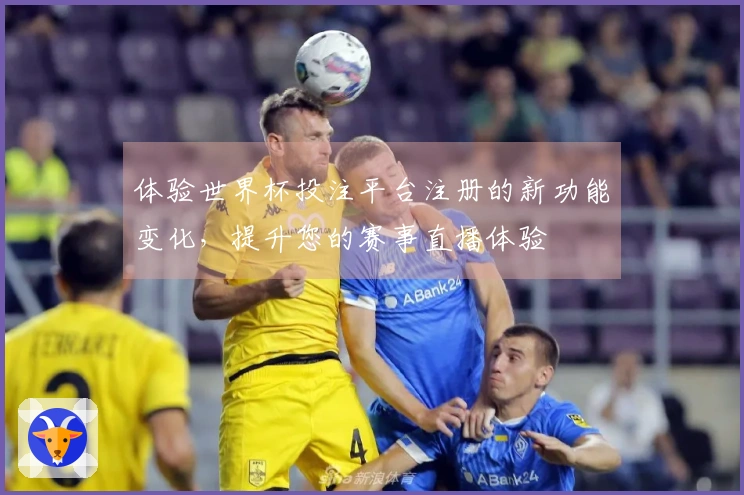 体验世界杯投注平台注册的新功能变化，提升您的赛事直播体验