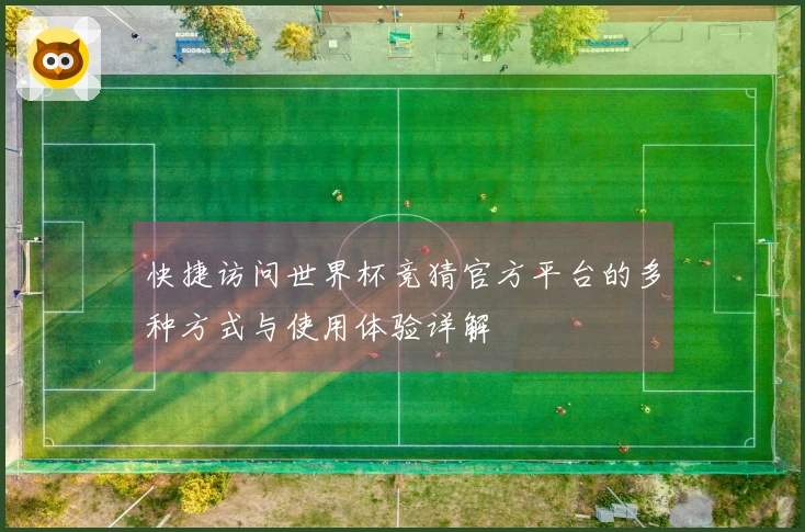 快捷访问世界杯竞猜官方平台的多种方式与使用体验详解